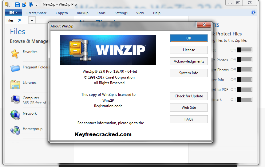 WinZip Pro Key