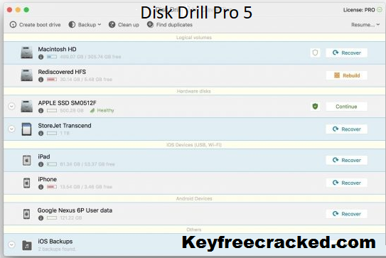 Disk Drill Pro 5